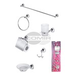 KIT ACCESSORI BAGNO SERIE NOVA 6 PZ