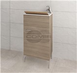 LAVATOIO MDF ROVERE FUMO 45X50