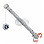 FLEX INOX M1/2xF3/8 CM25 M/GIREVOLE