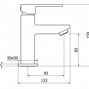 MISCELATORE LAVABO RHEA