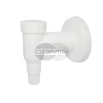 SIFONE LAVATRICE ESTERNO PVC BIANCO