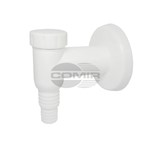 SIFONE LAVATRICE ESTERNO PVC CROMO