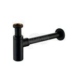 SIFONE ARREDO NERO OPACO 1"1/4 TONDO